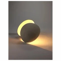 Serax Lampe Earth ronde en papier maché | Blanc
