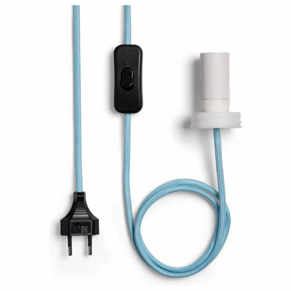 Sale &Klevering Lampe en porcelaine Hat | Bleu