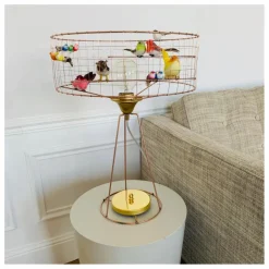 Mathieu Challières Lampe large tambour à poser volière|Enfant Luminaires|Lampes, Veilleuses Enfant