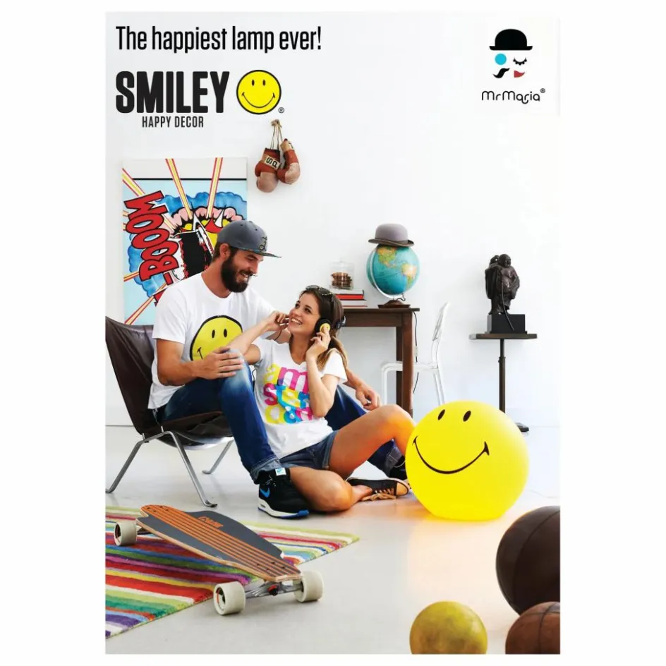 Mr Maria Lampe Smiley - Grand Modèle ||Enfant Luminaires|Lampes, Veilleuses Enfant