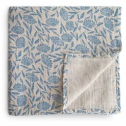 Best Lange d'emmaillotage Blue Flowers | Gigoteuses, Tours De Lit|Gigoteuses, Emmaillotage