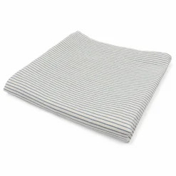 Online Konges Sløjd Lange d'emmaillotage en coton bio Stripes | Bleu