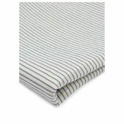 Online Konges Sløjd Lange d'emmaillotage en coton bio Stripes | Bleu