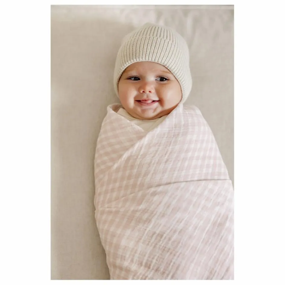 Soft Spot Lange d'emmaillotage Rosewater en coton bio || Gigoteuses, Tours De Lit|Gigoteuses, Emmaillotage