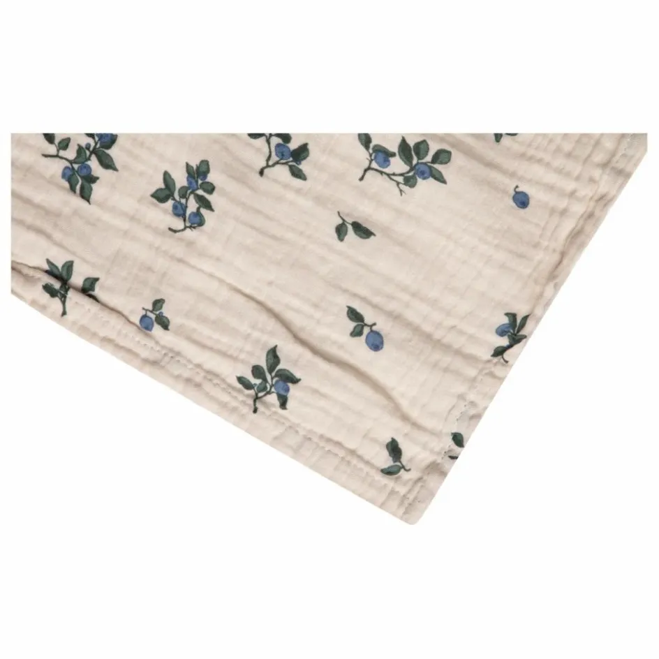 Hot Langes Blueberry en mousseline de coton - Set de 3 | Langes|Puériculture