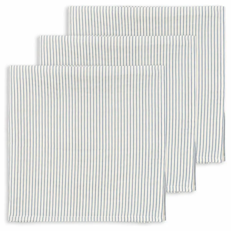 Sale Langes en coton bio Stripes - Set de 3 | Langes|Puériculture