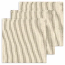 Discount Konges Sløjd Langes en coton bio Tea Stripe - Set de 3 | Beige