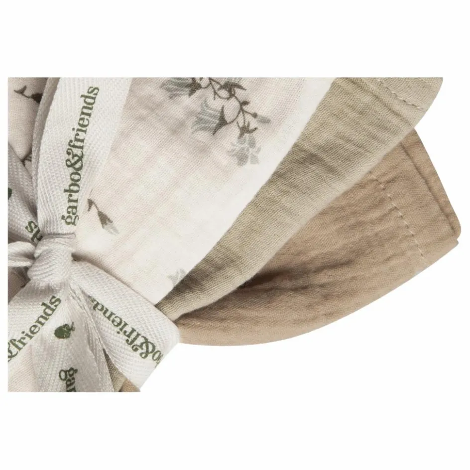 Outlet Langes en gaze de coton Bluebell - Set de 3 | Langes|Puériculture