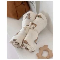 Hot Milinane Langes en mousseline de coton - Set de 2 | Ecru