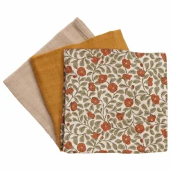 Main Sauvage Langes Quicy Tree - Set de 3| Langes|Puériculture