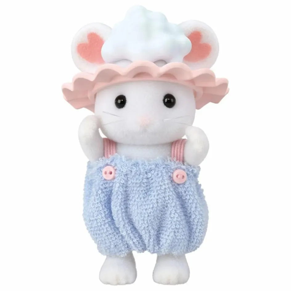 Sylvanian Families Le bain des frères Souris Marshmallow| Maisons De Poupées