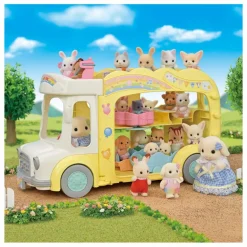 Sylvanian Families Maisons De Poupées*Le bus et sa cour de récréation