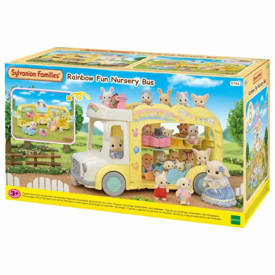 Sylvanian Families Maisons De Poupées*Le bus et sa cour de récréation