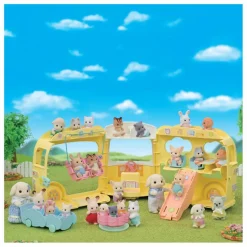 Sylvanian Families Maisons De Poupées*Le bus et sa cour de récréation