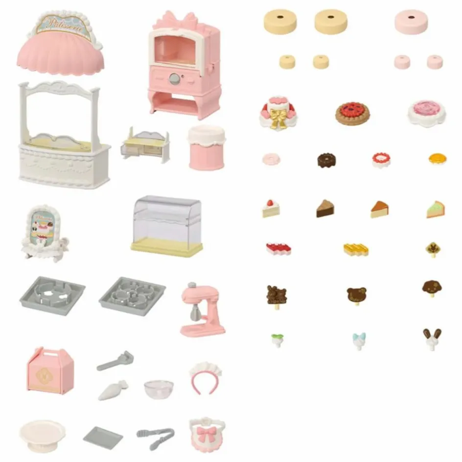 Outlet Sylvanian Families Le coffret pâtisserie Multicolore