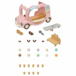 Sylvanian Families Le marchand de glace ambulant| Maisons De Poupées