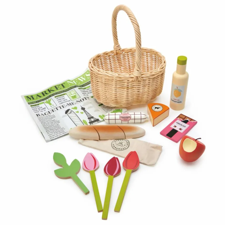 Tender Leaf Toys Cuisines, Marchandes*Le panier Jour de Marché