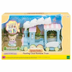 Sale Sylvanian Families Le petit train à vapeur et bébé Fennec Multicolore