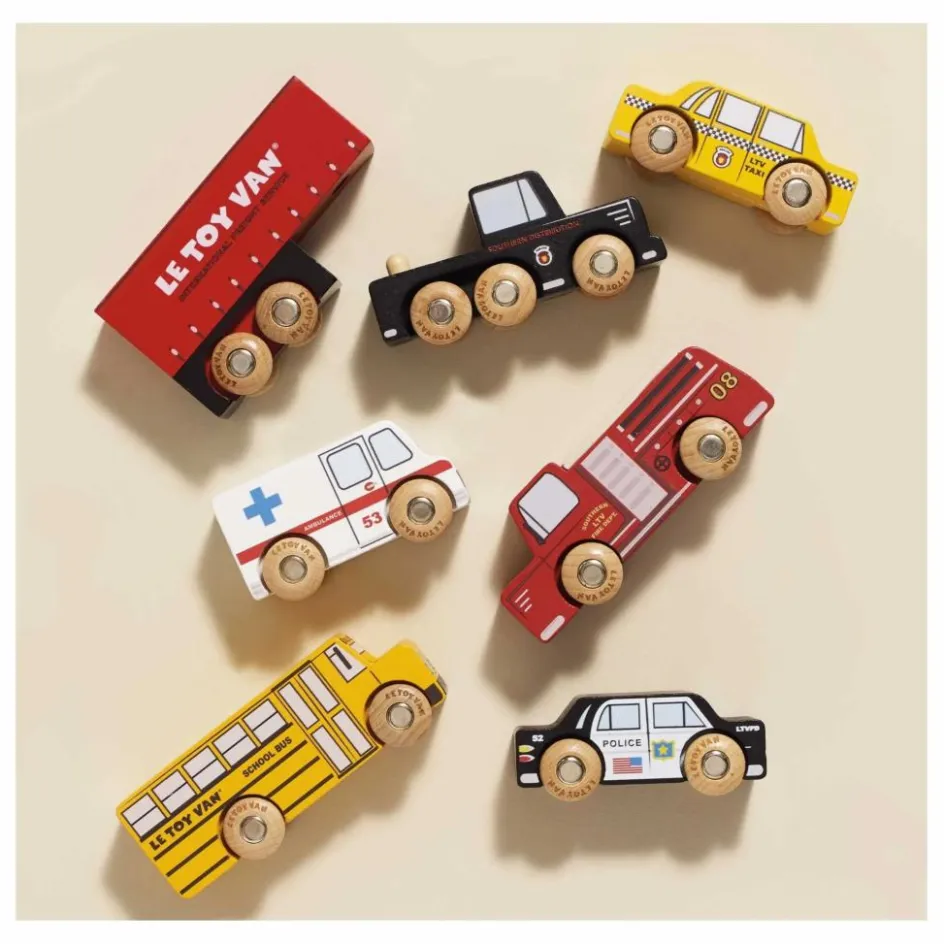 Le Toy Van Garages, Circuits*Le Set de Voitures de New York