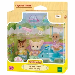 Sylvanian Families Maisons De Poupées*Le trio des bébés à la piscine