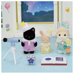 Sylvanian Families Le trio des bébés pyjama party| Maisons De Poupées