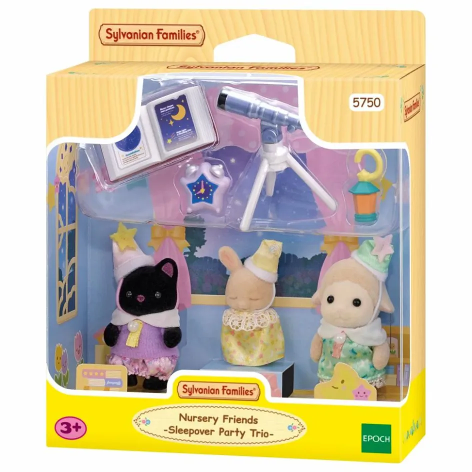 Sylvanian Families Le trio des bébés pyjama party| Maisons De Poupées
