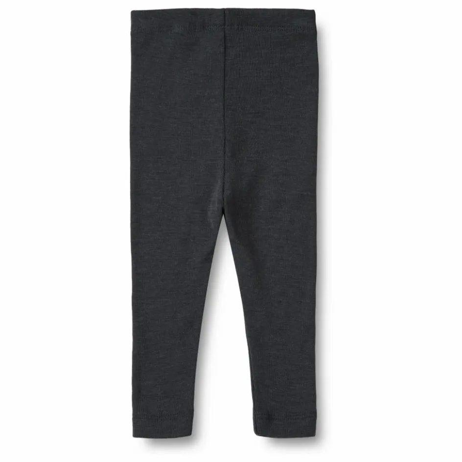 Outlet Wheat Legging Agi Laine | Bleu marine