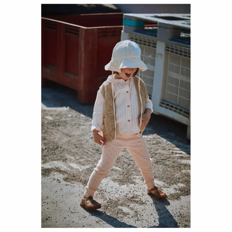 Poudre Organic Legging Basilic Pois Coton Bio ||Enfant Leggings, Pantalons|Pantalons Jeggings