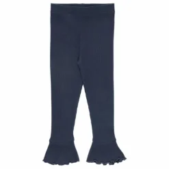Outlet the new society Legging Betsy Flare Coton Responsable | Bleu marine