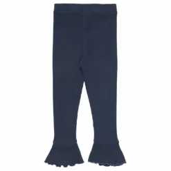 Outlet the new society Legging Betsy Flare Coton Responsable | Bleu marine