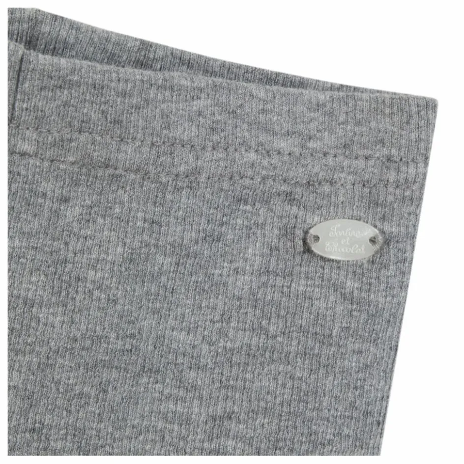Tartine et Chocolat Legging Côtelé | Gris