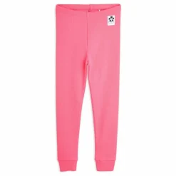 Discount Mini Rodini Legging Côtelé Coton Bio | Rose
