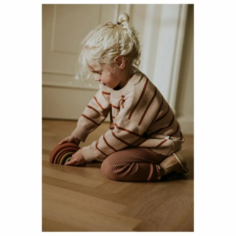 Online Yuki Legging Côtelé Coton Bio | Rose pâle