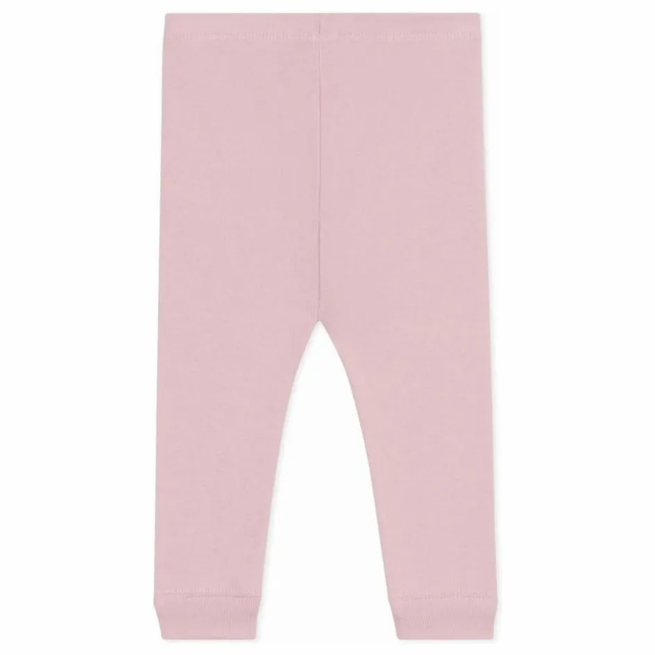 Best Petit Bateau Legging Elastiqué Coton Bio | Rose