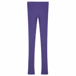 Outlet SMALLABLE BASICS Legging Femme Côtelé Coton Bio | Bleu indigo