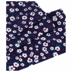 New Petit Bateau Legging Fleuri | Bleu marine