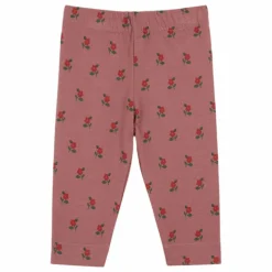 Emile et Ida Legging Fleuri Coton Bio ||Enfant Leggings, Pantalons|Pantalons Jeggings