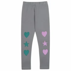 New Jelly Mallow Legging Heart | Gris