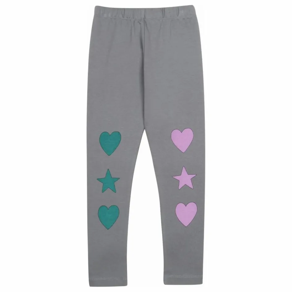 New Jelly Mallow Legging Heart | Gris