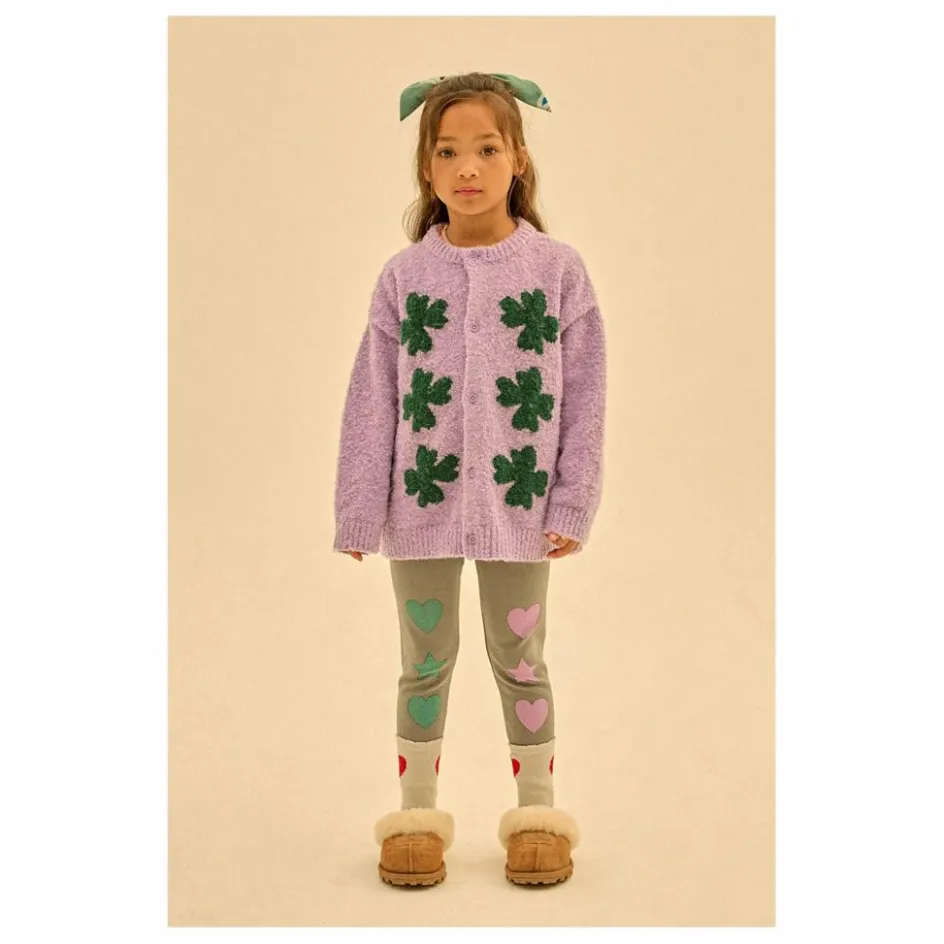 New Jelly Mallow Legging Heart | Gris