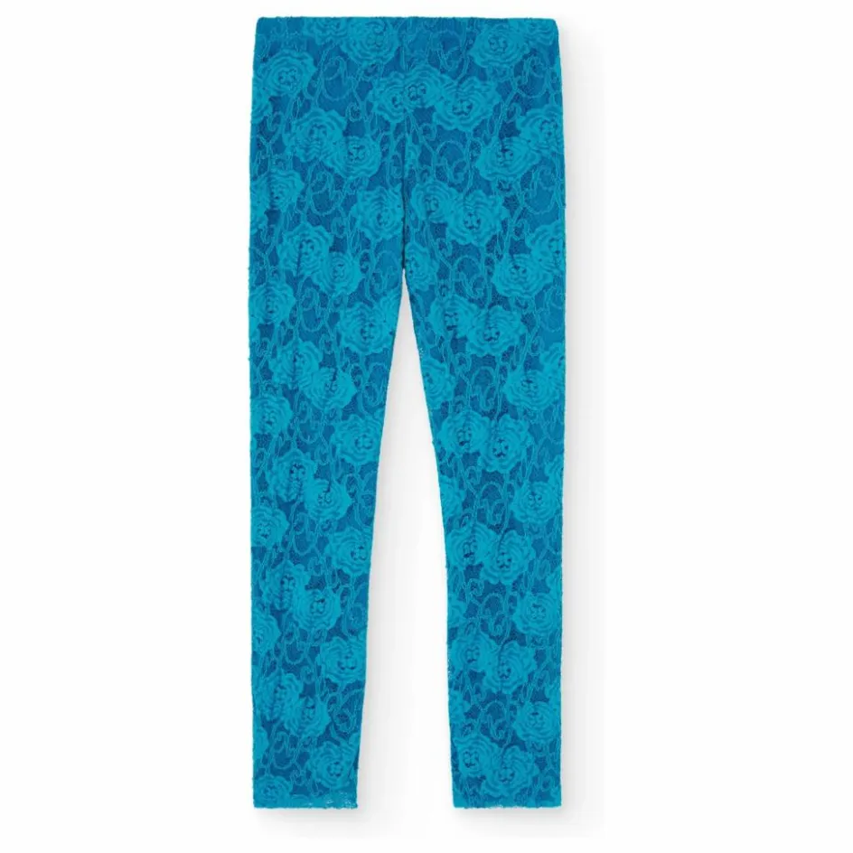 Best The Animals Observatory Legging Lace Alligator Dentelle | Bleu