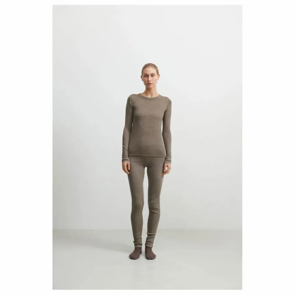 Online FUB Legging Laine Mérinos - Collection Femme | Beige