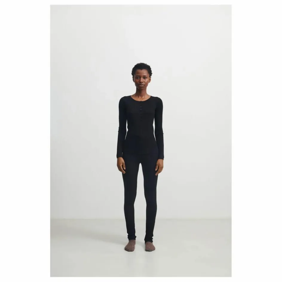 FUB Legging Laine Mérinos - Collection Femme | Noir