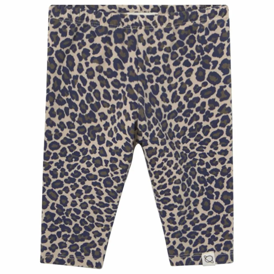 New Cozmo Legging Léopard Baby Coton Bio | Beige chiné