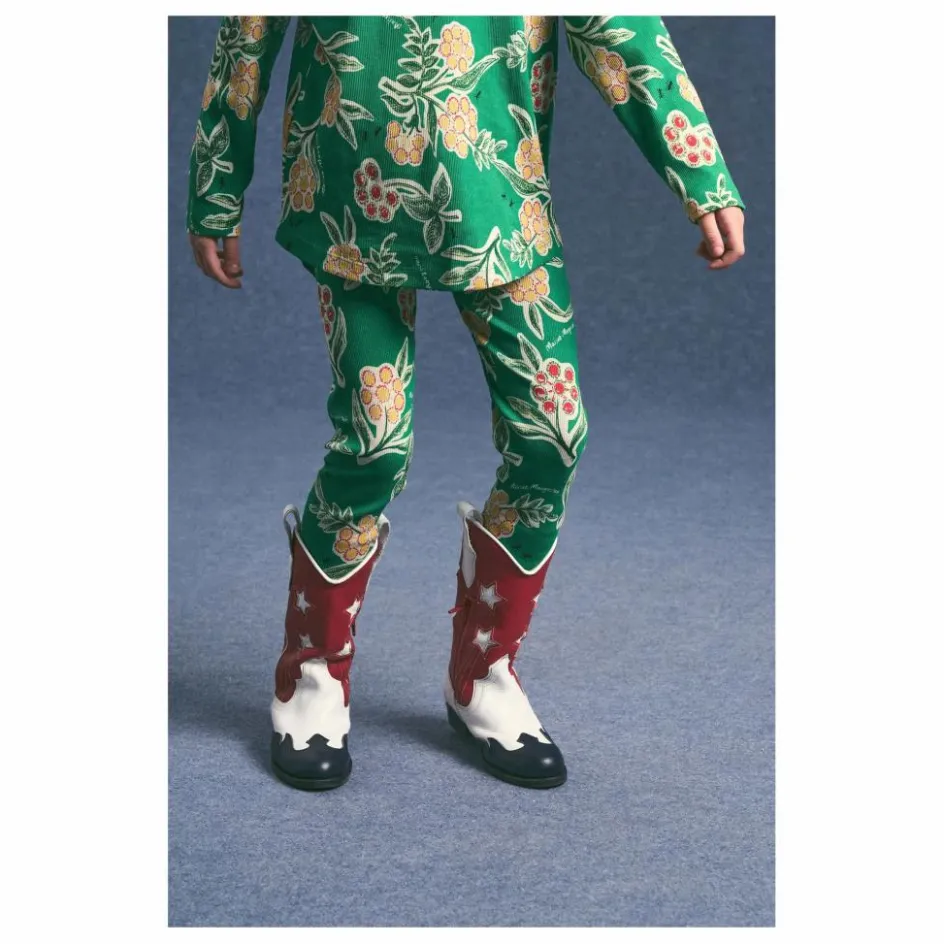 Clearance Maison Mangostan Legging Mimosas | Vert