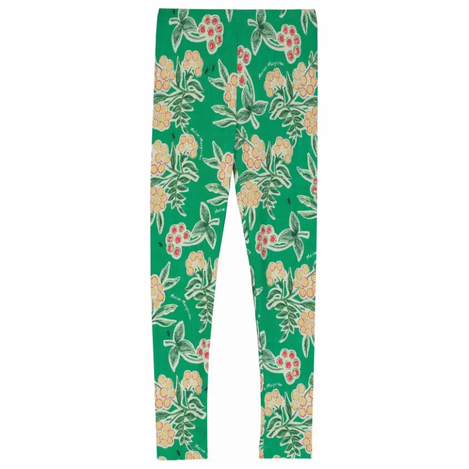 Clearance Maison Mangostan Legging Mimosas | Vert