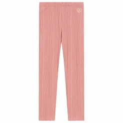New Hundred Pieces Legging rib coton bio | Blush