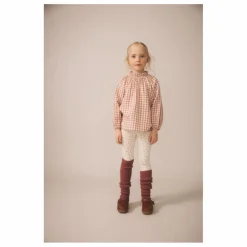 New Legging Stretch Fleuri Coton Bio | Enfant Pantalons Jeggings