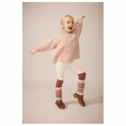 New Legging Stretch Fleuri Coton Bio | Enfant Pantalons Jeggings