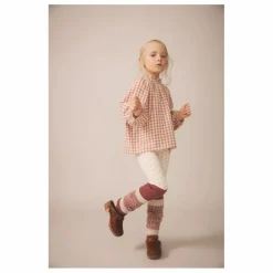 New Legging Stretch Fleuri Coton Bio | Enfant Pantalons Jeggings
